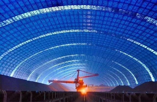 三明亿优钢构工程师为您解析原料场封闭技术的特点和类型